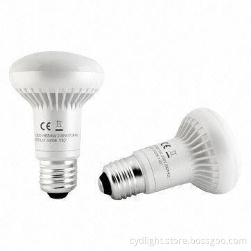 R63 LED Bulbs, 7W, 500lm, E27, 2,700K Warm White, 80Ra, 42W Replacement